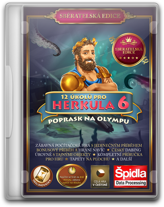 12 úkolů pro Herkula 6 - Poprask na Olympu - Sběratelská edice